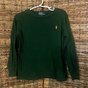 Polo Dark Green Longsleeve Shirt